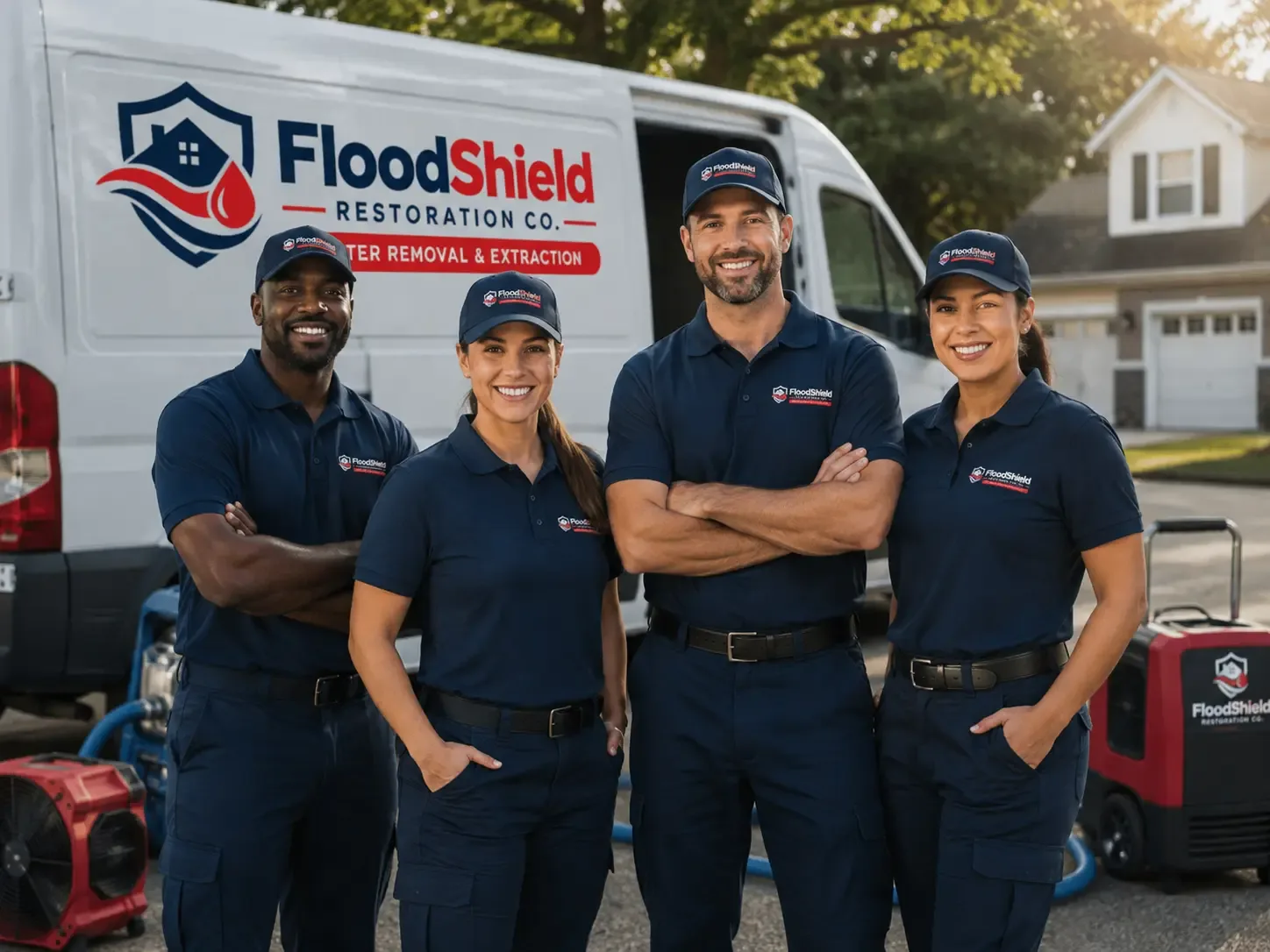 Flood Damage Restoration company in Woodbury, NJ